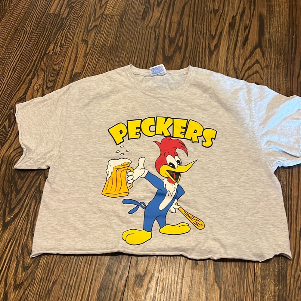 Funny vintage crop top